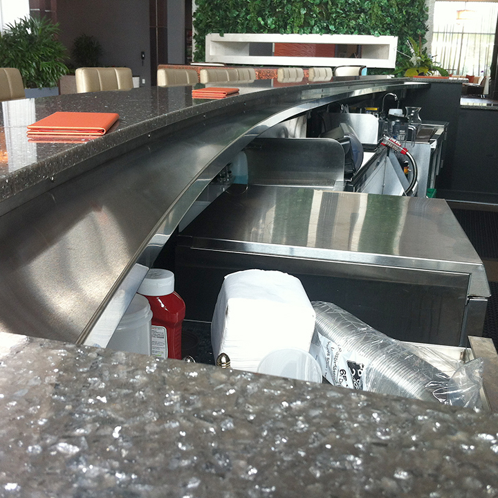 Stainless sink for restaurant