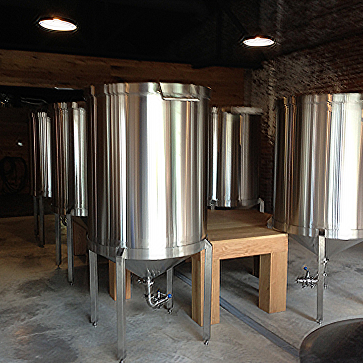 Distillery vats and equipment