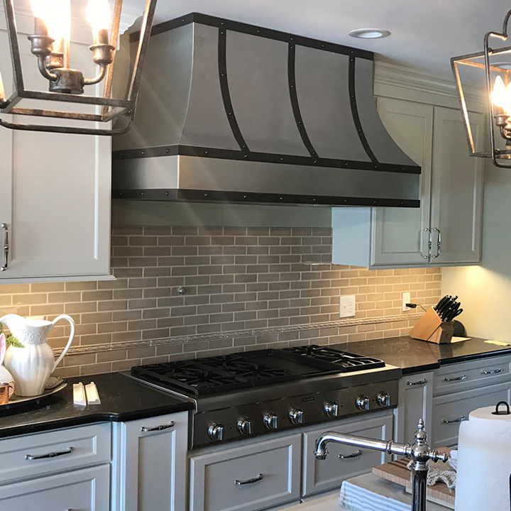 Custom stainless Steel/Copper Hood Ventilation Systems—Commercial or Residential 