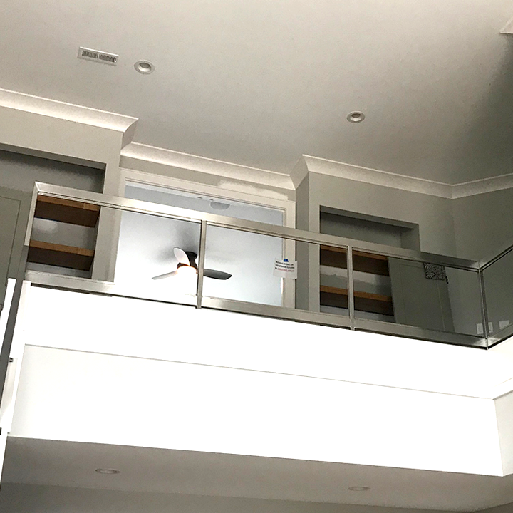 Indoor railing stainless system